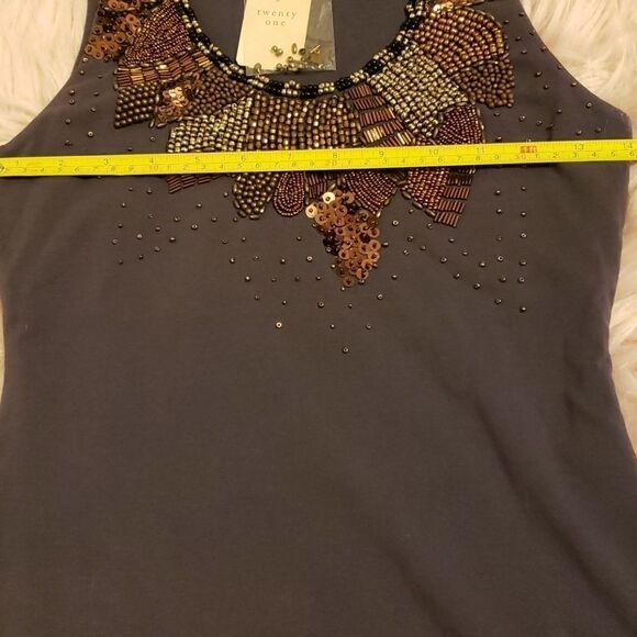 COPY - Forever 21 embellished,  spandex dress size small - Picture 4 of 7